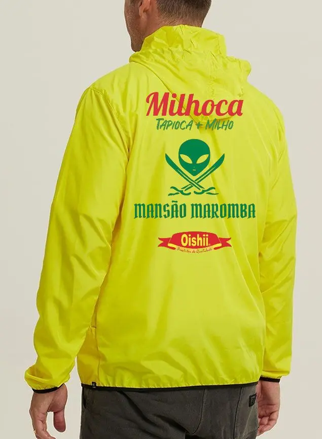 Corta-vento exclusivo Milhoca × Mansão Maromba